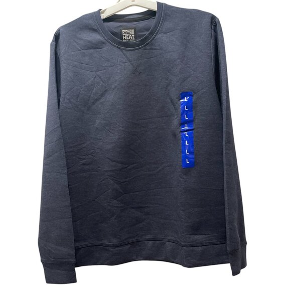 Men's Crewneck Sweatshirt, 32 Degree, L, Stormy Night, NWT - Picture 2 of 5